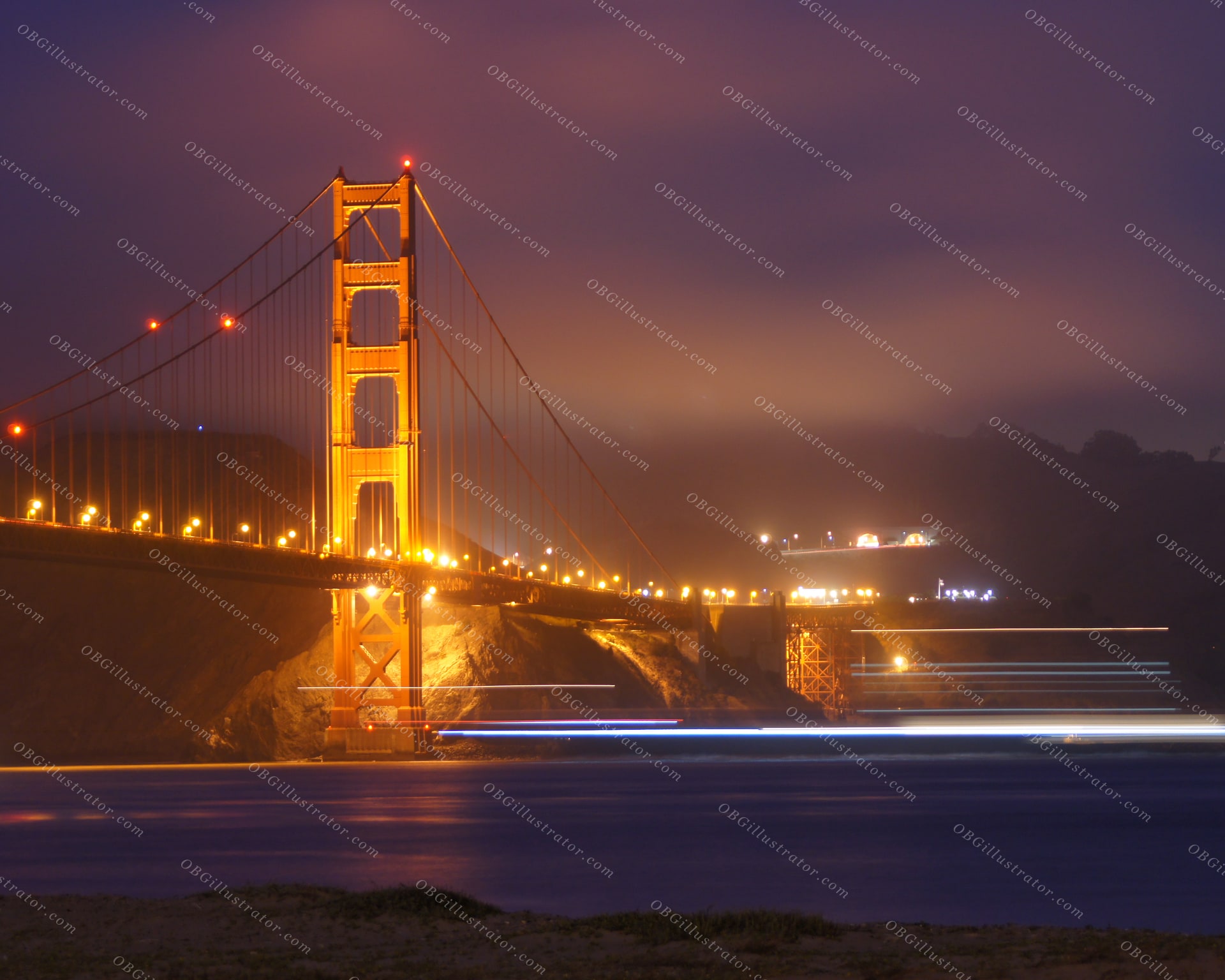 Golden Gate In The Mist