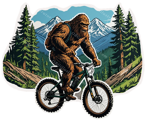 mountain biking sasquatch