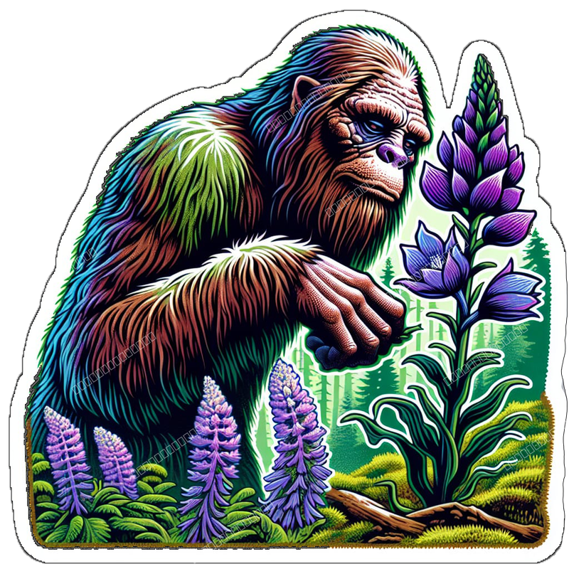 sasquatch smelling csmas flower