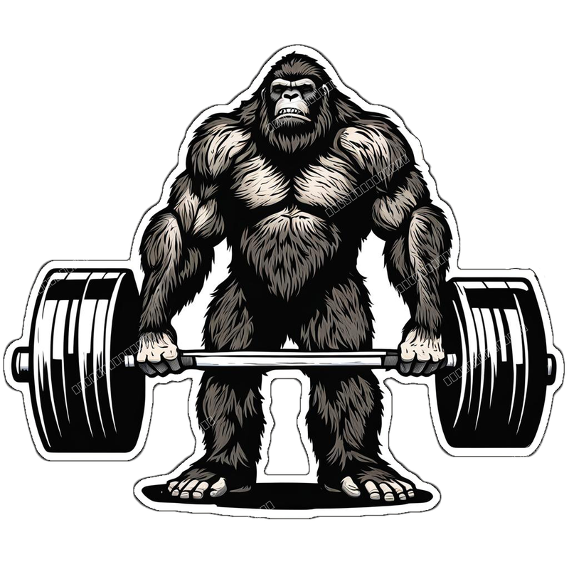 sasquatch weightlifting